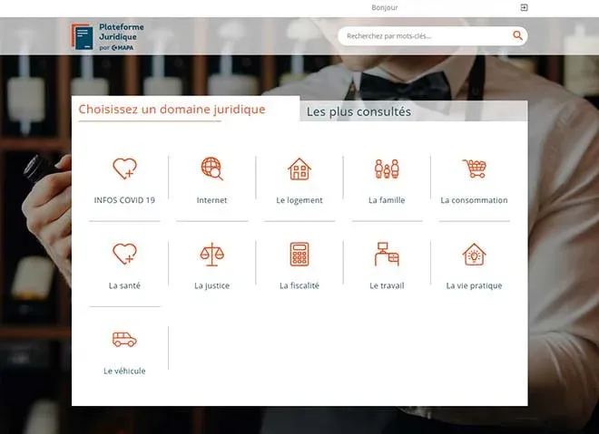 plateforme juridique mapa
