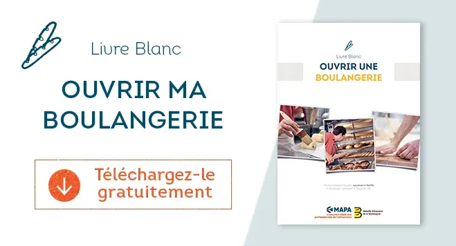 livre blanc sur l'ouverture d'une boulangerie avec bouton de téléchargement gratuit